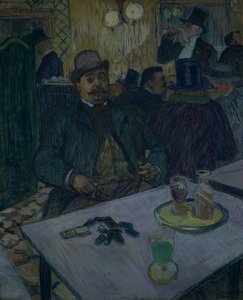 Mösyö Boileau, Kafede, 1893. by Henri de Toulouse Lautrec