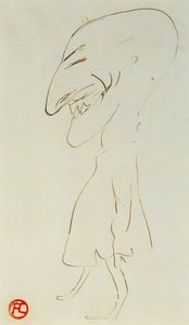 Mösyö Paul Viaud, 1899 dolayları by Henri de Toulouse Lautrec