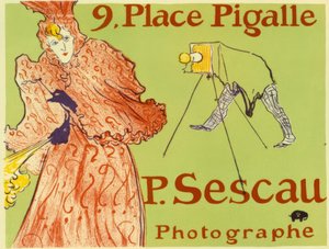 P.Sescau / Fotoğrafçılık by Henri de Toulouse Lautrec