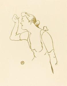 Paula Brebion by Henri de Toulouse Lautrec