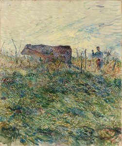 Bağda Çiftçilik, 1883 by Henri de Toulouse Lautrec