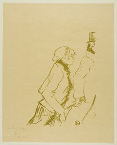 Zavallı Sokak Gezgini! by Henri de Toulouse Lautrec