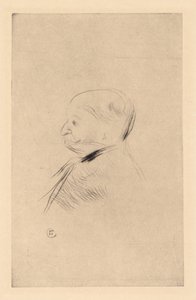 Bir Adamın Portresi by Henri de Toulouse Lautrec
