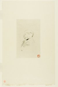 Bir Adamın Portresi by Henri de Toulouse Lautrec