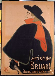 Aristide Sparrow'u (1851-1925) kabaresinde gösteren poster. Henri de Toulouse-Lautrec (Toulouse Lautrec) (1864-1901) tarafından litografi. 1893. Paris, Afiş ve Reklam Müzesi by Henri de Toulouse Lautrec