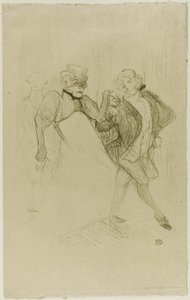 Madame Sans-Gêne'de Réjane ve Galipaux by Henri de Toulouse Lautrec