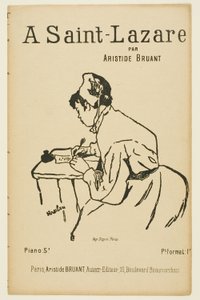 Saint Lazare'de by Henri de Toulouse Lautrec