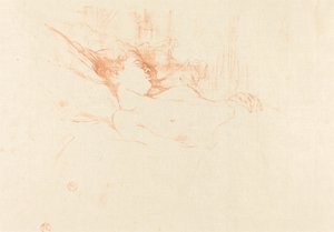 Uyku Uyku, 1896. by Henri de Toulouse Lautrec