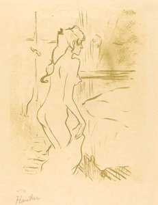 Bir Kadının İncelenmesi (Etude de femme) by Henri de Toulouse Lautrec