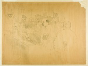 Arton Denemesi (üçüncü plaka) by Henri de Toulouse Lautrec