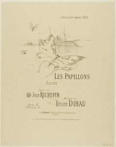Melodilerden Kelebekler, Désiré Dihau by Henri de Toulouse Lautrec
