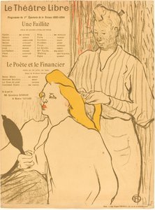 Kuaför - Tiyatro-Libre Programı by Henri de Toulouse Lautrec