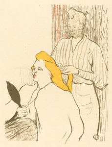 Kuaför - Théâtre Libre Programı by Henri de Toulouse Lautrec