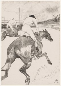 jokey by Henri de Toulouse Lautrec