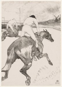 Jokey, 1899. by Henri de Toulouse Lautrec