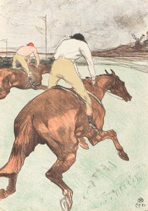 Jokey Le jokey, 1899. by Henri de Toulouse Lautrec