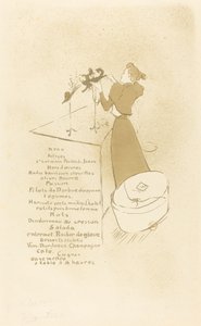 Milliner (The Milliner - Renée Vert) by Henri de Toulouse Lautrec