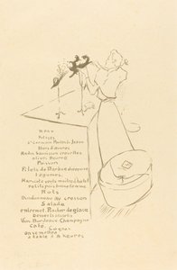 Milliner (The Milliner - Renée Vert) by Henri de Toulouse Lautrec