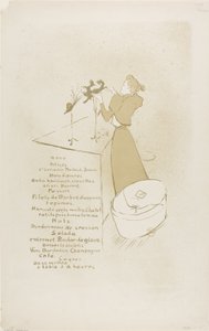 Milliner, Renee Vert by Henri de Toulouse Lautrec