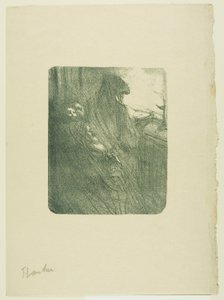 The Old Flörts from Melodies by Désiré Dihau by Henri de Toulouse Lautrec