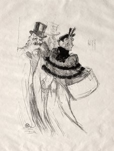 Yaşlı Beyler, 1894. by Henri de Toulouse Lautrec