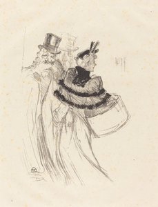 Yaşlı Beyler Eski Beyler, 1894. by Henri de Toulouse Lautrec