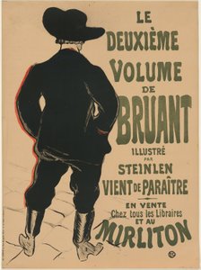 Bruant'tan İkinci Cilt by Henri de Toulouse-Lautrec