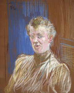 Taşlı Gabrielle; La Pierreuse Gabrielle, 1893 by Henri de Toulouse Lautrec