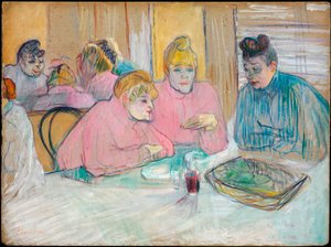 Yemekhanedeki Bu Hanımlar, 1893-94 by Henri de Toulouse Lautrec