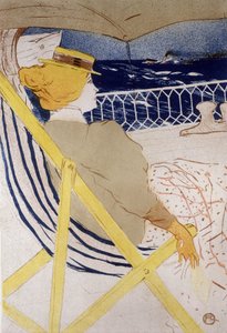 Başlıksız. (litografi) by Henri de Toulouse Lautrec