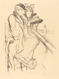 Yaralı Eros (Eros vanné) by Henri de Toulouse Lautrec