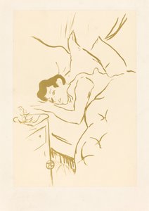 Ağzınız (Ta bouche) by Henri de Toulouse Lautrec