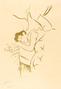 Ağzınız (Ta bouche) by Henri de Toulouse Lautrec