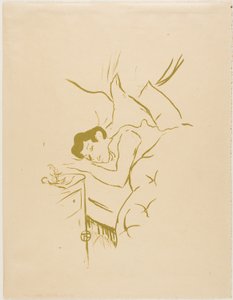 Senin ağzın by Henri de Toulouse-Lautrec