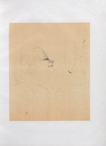Yvette Guilbert-İngilizce Serisi: Pessima, 1898. by Henri de Toulouse Lautrec