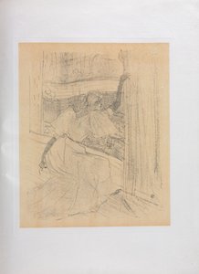 Yvette Guilbert-İngilizce Serisi: Seyirciyi Selamlamak, 1898. by Henri de Toulouse Lautrec