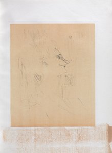 Yvette Guilbert-İngilizce Serisi: Soularde, 1898. by Henri de Toulouse Lautrec