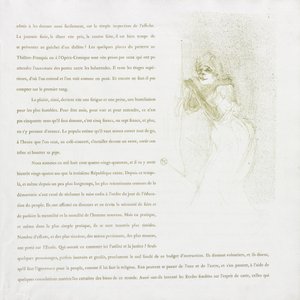 Yvette Guilbert-Fransız Serisi: No. 5 by Henri de Toulouse Lautrec