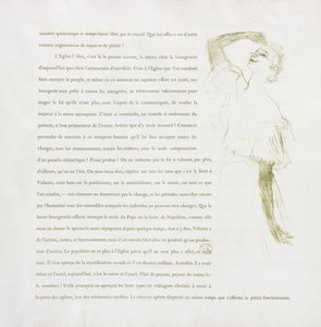 Yvette Guilbert-Fransız Serisi: No. 7 by Henri de Toulouse Lautrec