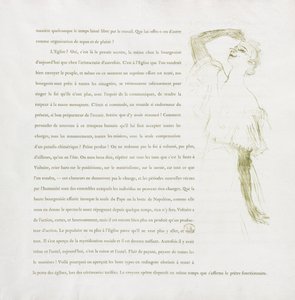 Yvette Guilbert-Fransız Serisi: No. 7, 1894. by Henri de Toulouse Lautrec