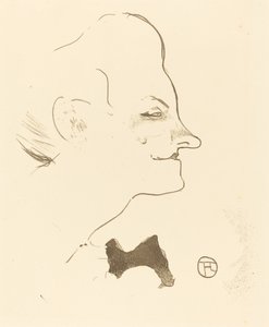 Yvette Guilbert by Henri de Toulouse Lautrec