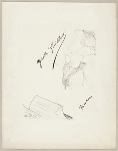 Yvette Guilbert by Henri de Toulouse Lautrec