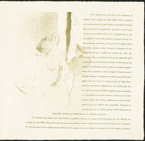 Yvette Guilbert by Henri de Toulouse-Lautrec