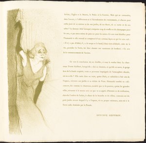 Yvette Guilbert, 1894. by Henri de Toulouse Lautrec