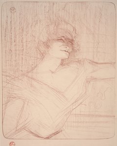 Yvette Guilbert, La Glu by Henri de Toulouse Lautrec