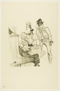 Zamboula-Polka by Henri de Toulouse Lautrec