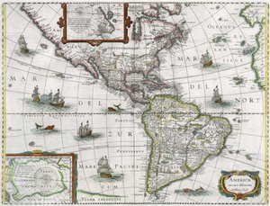 Amerika Haritası, 1631