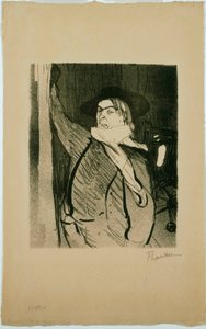 Aristide Bruant by Henri de Toulouse Lautrec