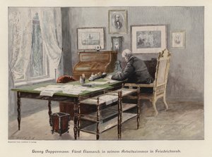 Otto von Bismarck, Friedrichsruh, Almanya