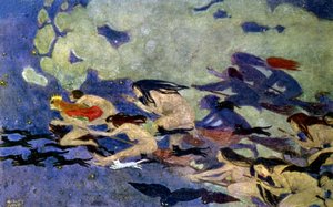 Cadıların Şabatı, 1900 civarı (gravür) by Henriette Goldenberg